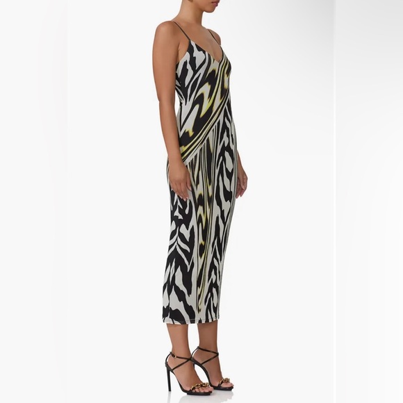 AFRM Amina Mesh Midi Slipdress - Picture 3 of 10